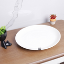 white plate large