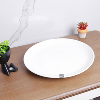 white plate large