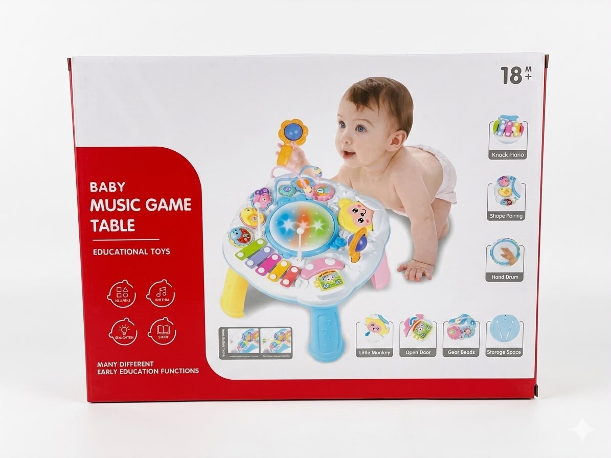 Baby Music Game Table