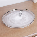 Silver Rim plate
