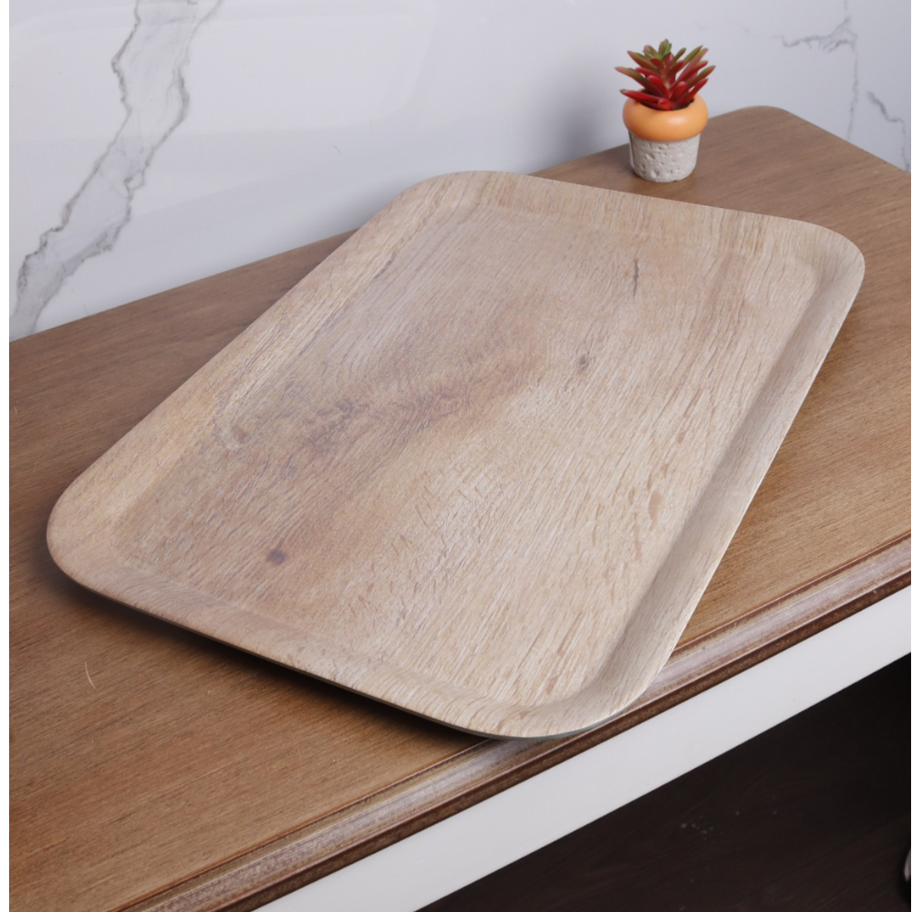 15'' Brown & Green Tray