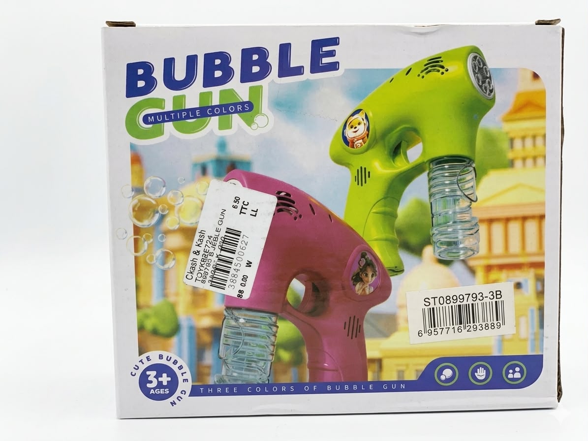Multi Color Bubble Gun