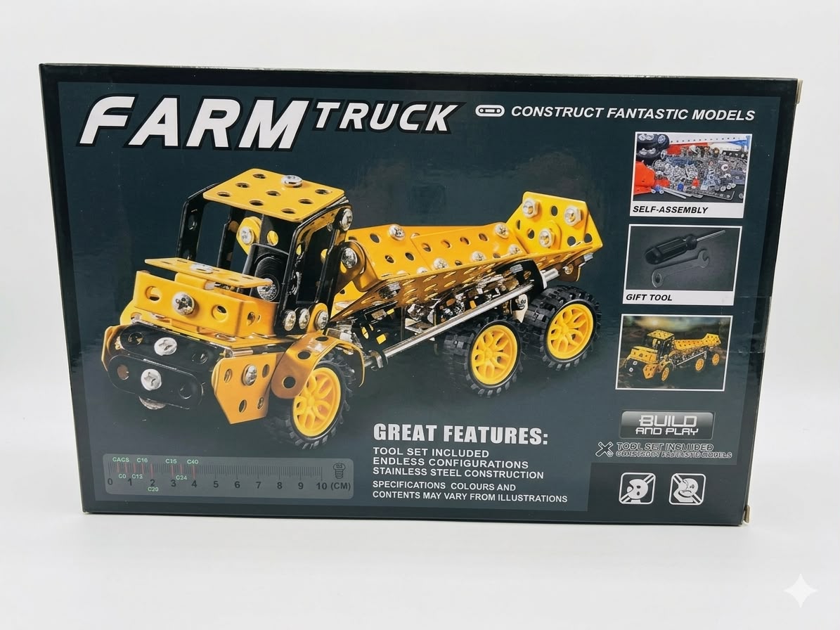 Build&Play Farm Truck
