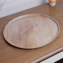 10.75'' Brown & Green plate