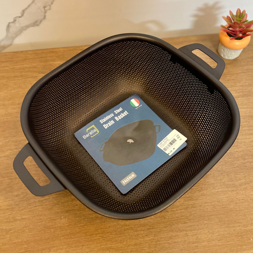 Square Stainless steel Drain Basket