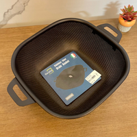 Square Stainless steel Drain Basket