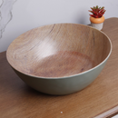 10'' Brown & Green bowl