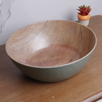 10'' Brown & Green bowl