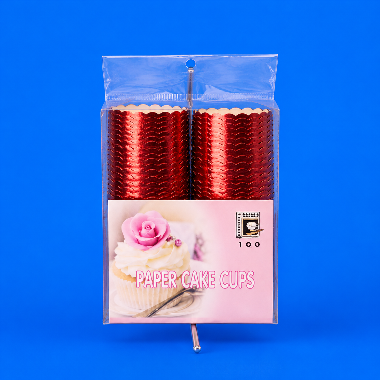 50pcs Red Paper Cupcake CUPS