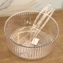 Salad Bowl with serving spoons
