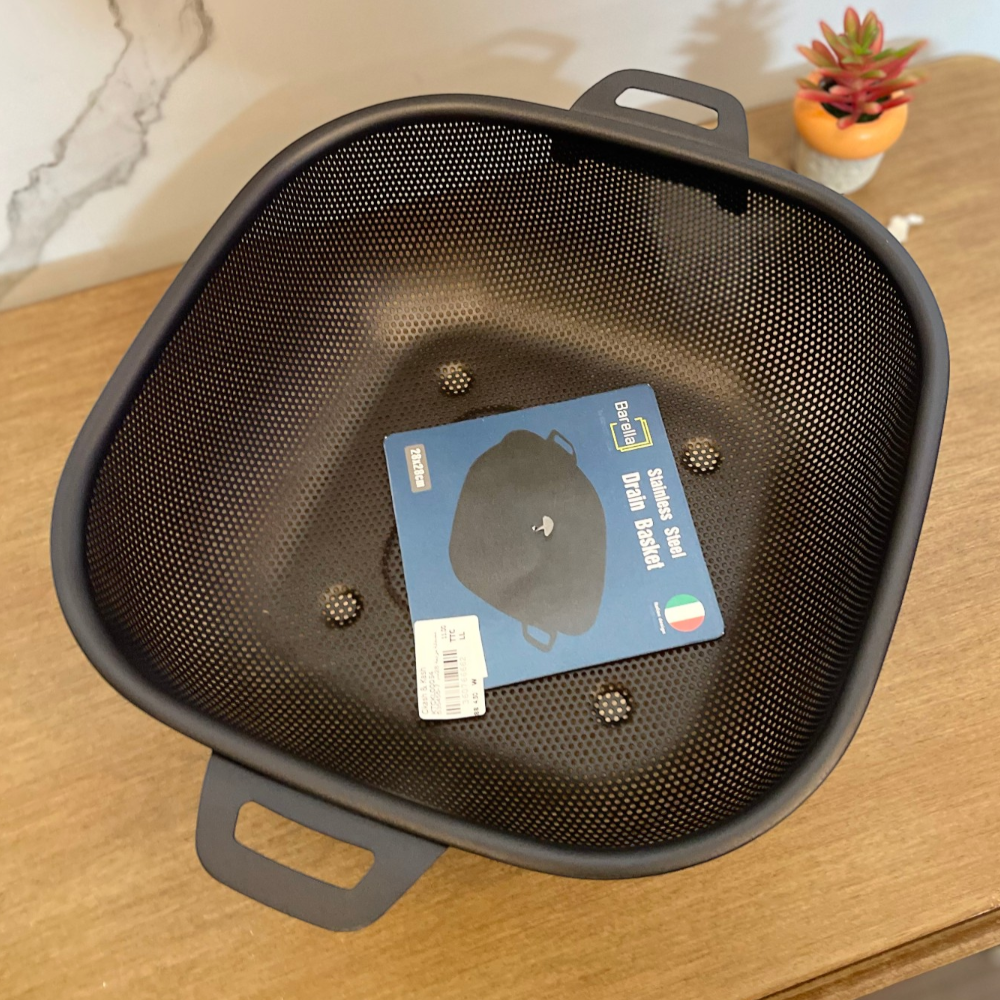 Square Stainless Steel Drain Basket