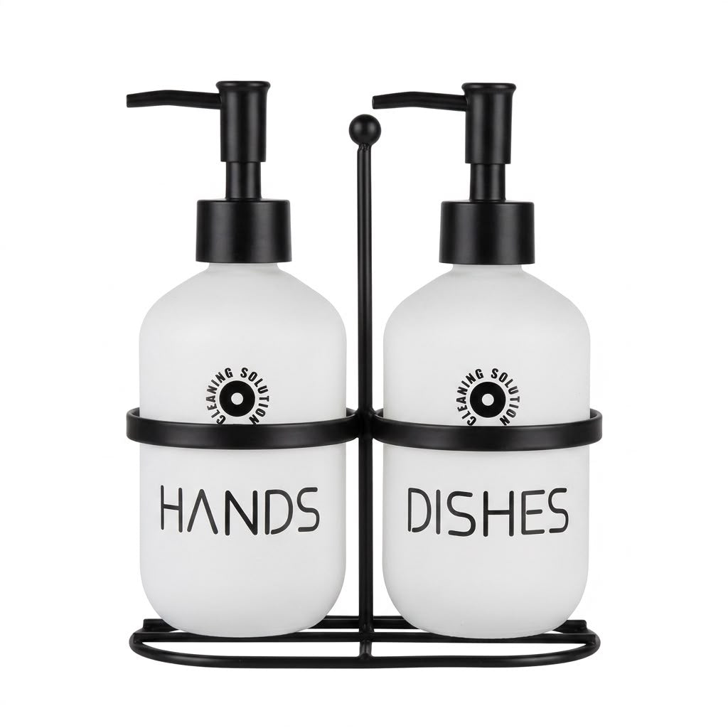 Hands & Dishes Soap Dispenser Set (3-Piece)