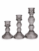 Vintage Ribbed Candle Holder
