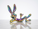 Reclining Bunny Decorative Figurine – Aurora