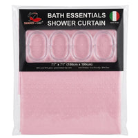Italian Design Pink Shower Curtain