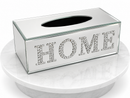 Mirrored Home Tissue Box