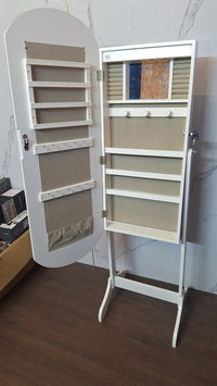 Full-Length Mirror with Built-in Safe