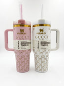 Luxe Monogram Stanley Tumbler