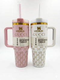 Luxe Monogram Stanley Tumbler