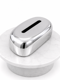 Silver Tissue Box