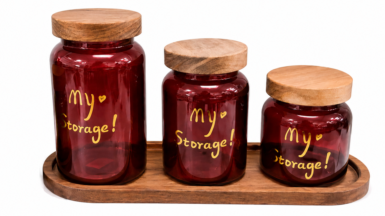 Storage Jars & Trey