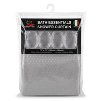 Italian Design Grey Shower Curtain