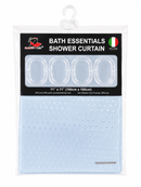 Italian Design Blue Shower Curtain