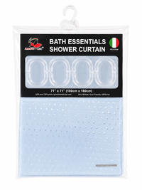 Italian Design Blue Shower Curtain