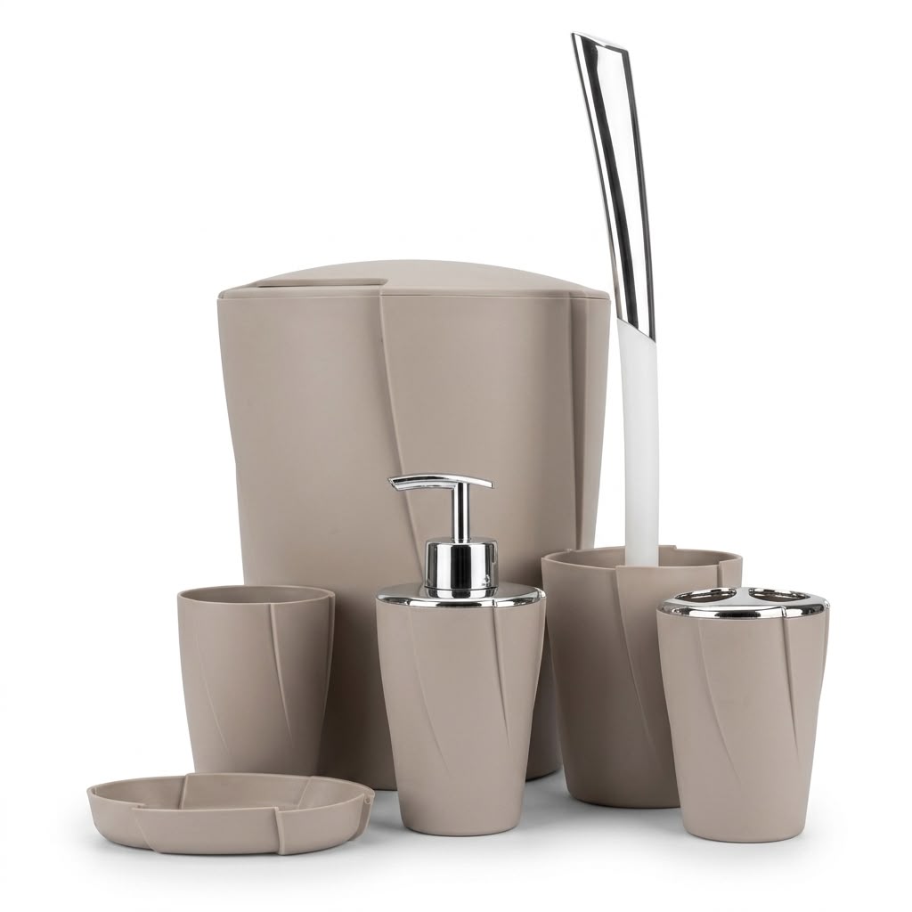 6Pcs Modern Bathroom Set