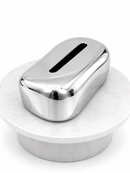 Silver Style Tissue Box