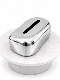 Silver Style Tissue Box