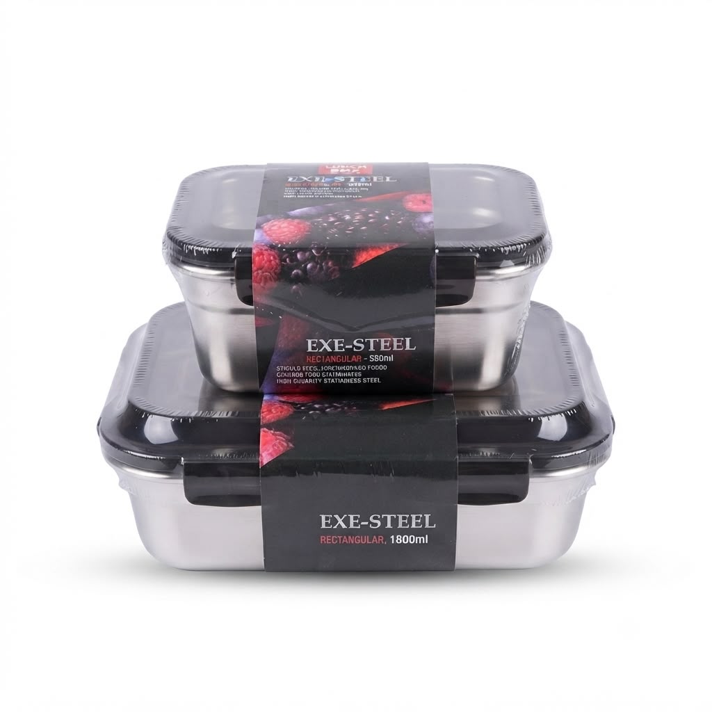 Stainless Steel Food Tupperware