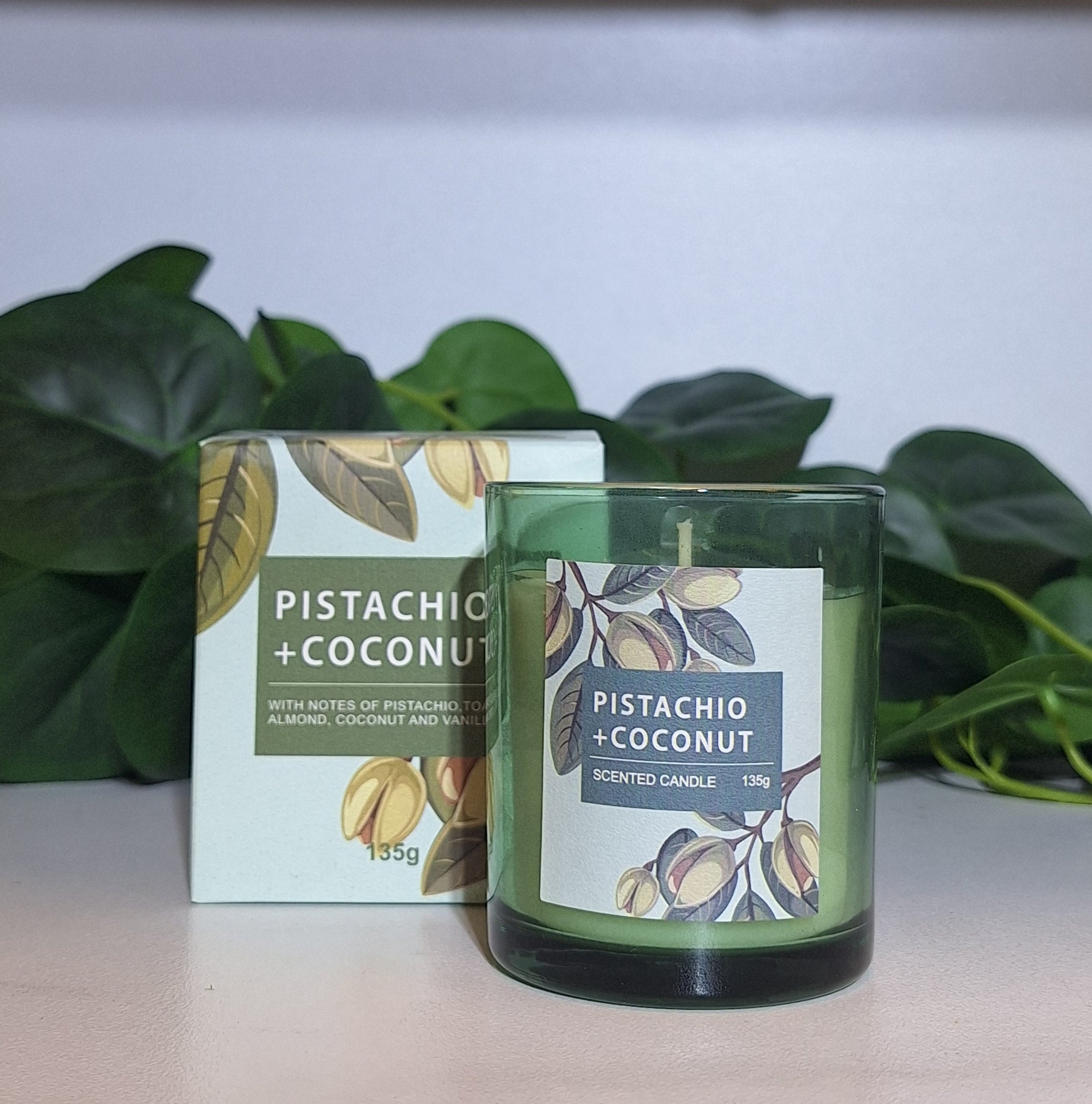Pistachio + Coconut Candle
