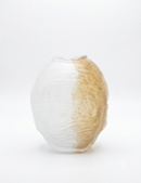 Artisan Textured Glass Vase. Small