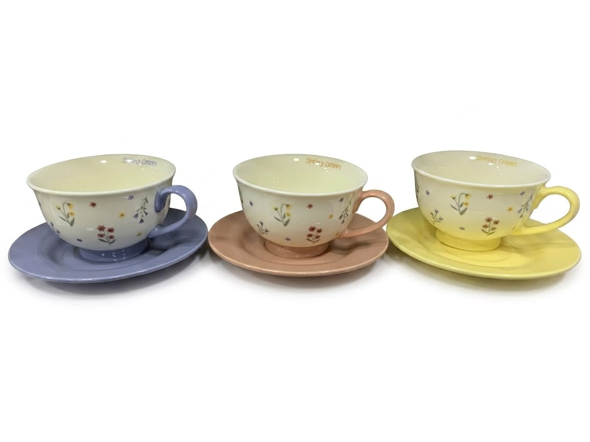 Morning Bloom Tea Cup Set