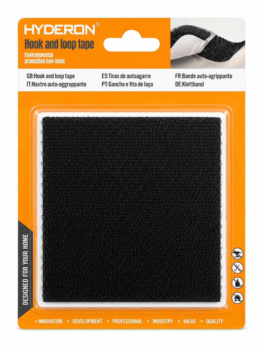 Hook and Loop Tape-4pcs