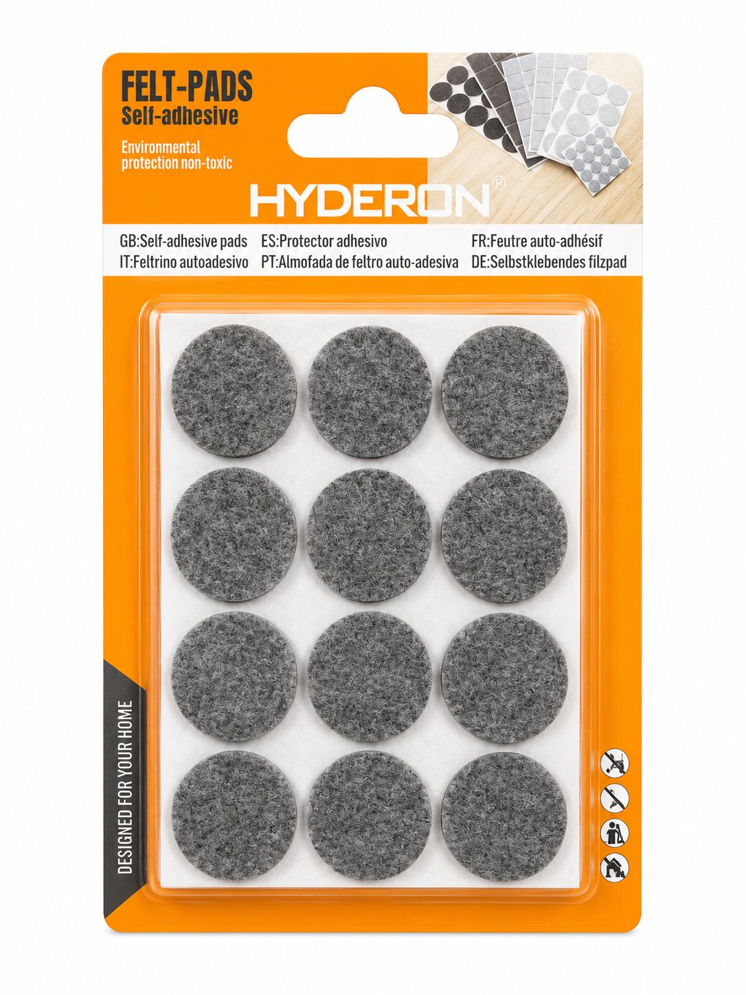 Furniture Felt Pads – 24pcs