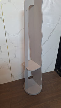 Grey Mirror with 360° Spin