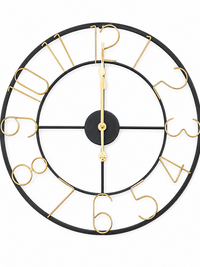 Modern Numeral Wall Clock