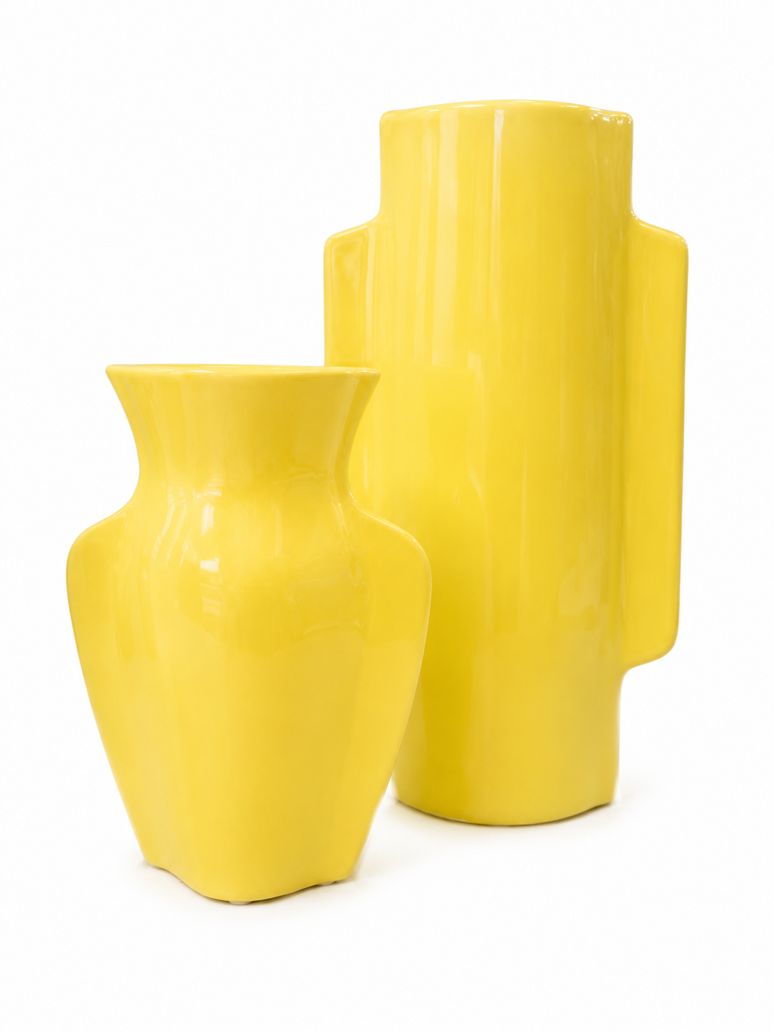 Modern Yellow Vase