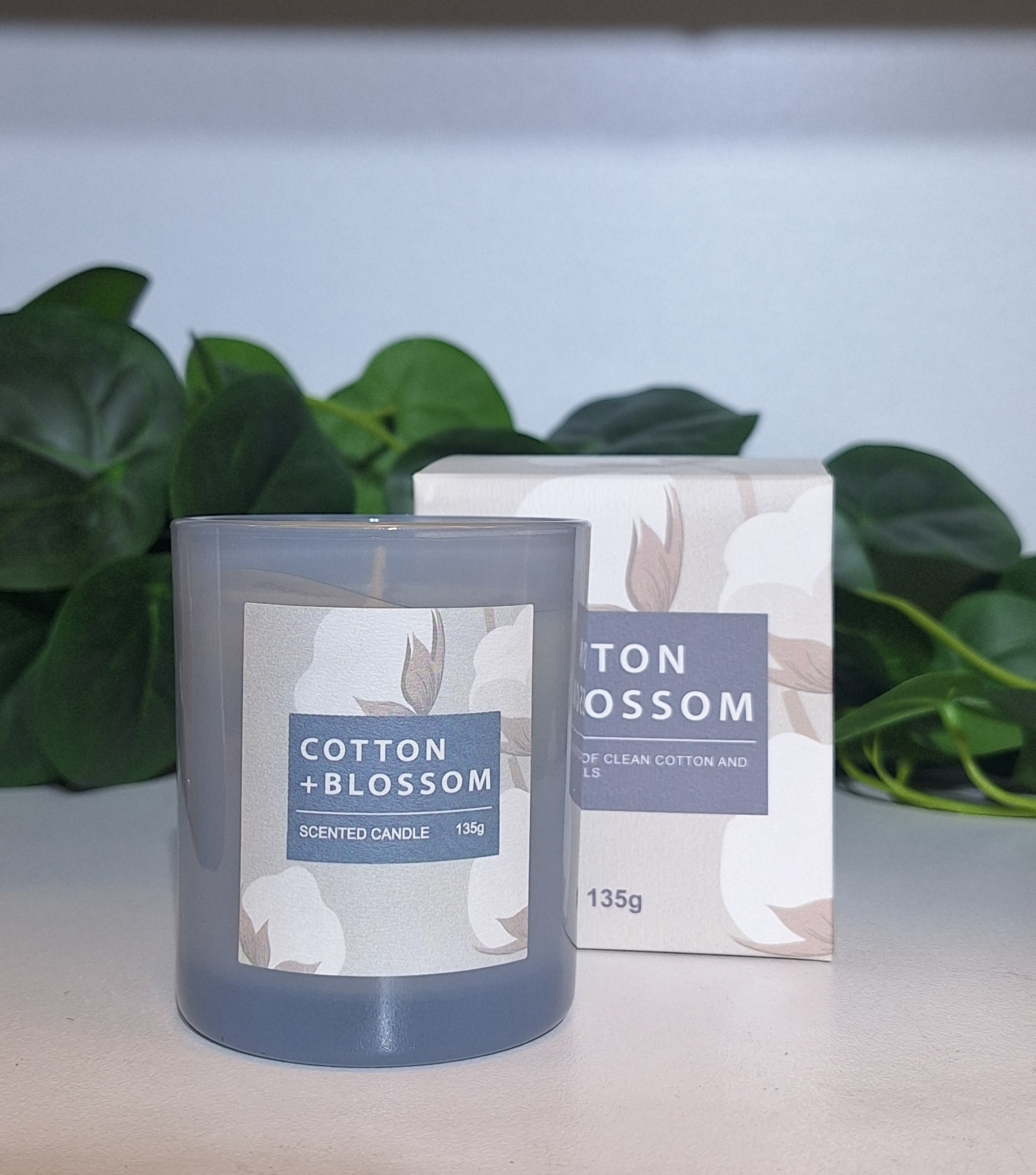 Cotton + Blossom Candle
