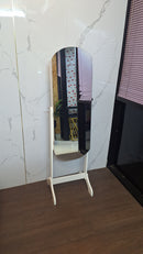 Full-Length Mirror with Built-in Safe