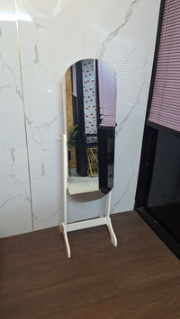 Full-Length Mirror with Built-in Safe